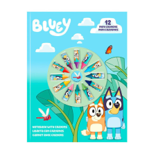 Bluey Life füzet + mini zsírkréta szett füzet