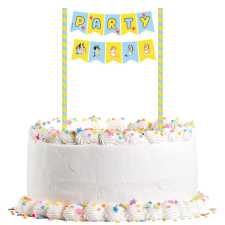 Bluey torta dekoráció, topper 26 cm party kellék