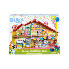  Bluey: Ünnepi családi ház játékszett ünneplő Bluey figurával játékfigura