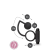 Blush ANAL ADVENTURES ANAL BALL WITH C-RING