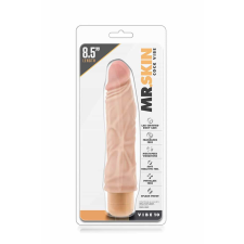Blush Novelties Mr. Skin Cock Vibe 10 - vízálló, élethű vibrátor - 21,5 cm (testszínű) vibrátorok