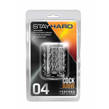 Blush Stay Hard Cock Sleeve 04 Clear péniszgyűrű