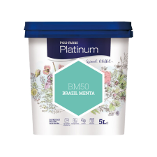 BM50 BRAZIL MENTA - PLATINUM EGYRÉTEGŰ BELTÉRI FALFESTÉK POLI-FARBE fal- és homlokzatfesték