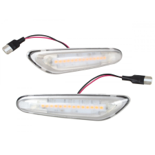 BMW 5 E60 E61 LED oldaljelző DINAMIKUS FEHÉR 2 db autóalkatrész