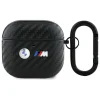 BMW BMA4WMPUCA2 Carbon Double Metal Logo tok AirPods 4 - fekete