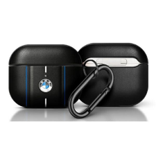 BMW BMAP222RVSK Curved Line tok AirPods Pro 2 - fekete fülhallgató, fejhallgató tok
