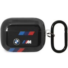 BMW BMAP222SOTK AirPods Pro 2 gen tok fekete trikolor csíkokkal audió kellék
