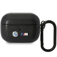 BMW BMAP22PVTK AirPods Pro tok fekete bőr ívelt vonalú audió kellék