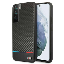 BMW BMHCS22MPUCARTCBK Samsung Galaxy S22+ Plus fekete M Collection Triangles telefontok tok és táska
