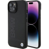 BMW BMHMP15MSLLBK iPhone 15 Plus / 14 Plus 6.7" Fekete Magsafe Hot Stamp Bőr Tok (BMHMP15MSLLBK)