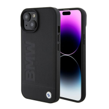 BMW BMHMP15SSLLBK iPhone 15 6.1" fekete Magsafe keménytok Aláírás Logo tok és táska
