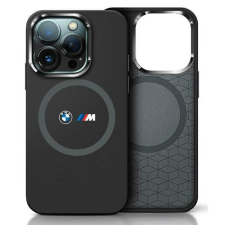 BMW BMHMP16S23SROK M Silicone Printed Ring MagSafe-kompatibilis keménytok iPhone 16 - fekete tok és táska
