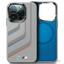 BMW BMHMP16X23SLIG Silicone Turning Lines MagSafe-kompatibilis keménytok iPhone 16 Pro Max - szürke tok és táska