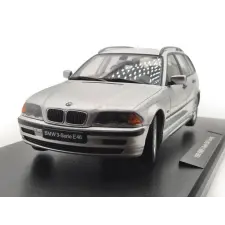  BMW E46 touring - ezüst -  KK-Scale - 1:18 makett