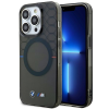 BMW Etui BMW BMHMP14LHGPK iPhone 14 Pro 6.1" szürke mintás MagSafe tok