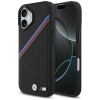 BMW M Tricolor Metal Logo Apple iPhone 17 MagSafe hátlap tok, fekete