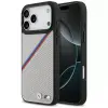  BMW M Tricolor Metal Logo Apple iPhone 17 Pro Max MagSafe hátlap tok, szürke