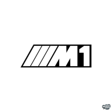  BMW matrica M1 logó matrica