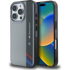 BMW Motosport Iml Apple iPhone 16 Pro Hátlapvédő TPU Tok Szürke (BMW735) tok és táska