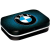 BMW RETRO BMW - Logo Blue Shine - Cukorka