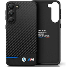 BMW Samsung Galaxy S23 Plus hátlap tok, fekete, SM-S916, BMW, BMHCS23M22NBCK tok és táska