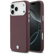 BMW Sign Full Wrapped fém MagSafe tok iPhone 17 Pro Max piros tok és táska