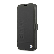 BMW Signature Apple iPhone 13 mini flip tok, fekete tok és táska