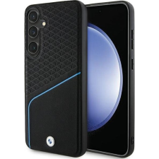 BMW Signature Leather Magsafe Samsung S926 Galaxy S24 Plus Hátlapvédő Tok Fekete (BMHMS24M23RDCLK) tok és táska