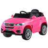 BMW X6-os autó távirányítóval, MP3 lejátszóval -rózsaszín