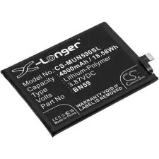  BN59. Telefon akkumulátor 4800 mAh mobiltelefon akkumulátor