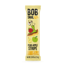 Bob Snail körte-alma gyümölcsszelet (14 g) bébiétel