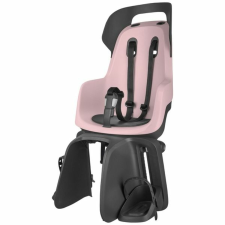 Bobike hátsó gyerekülés GO maxi, MIK HD csomagtartóra szerelhető, pink kerékpáros kerékpáros gyermekülés