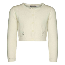 boboli Csinos kötött strasszos kardigán/bolero hófehér 4-5 év (110 cm) gyerek pulóver, kardigán