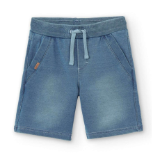 boboli Farmerkék koptatott puha bermuda short 12 év (152 cm)