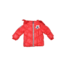 boboli piros, lány Télikabát – Virág #piros gyerek kabát, dzseki