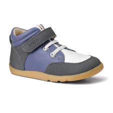 Bobux Kék-fehér magasszárú tépőzáras kiscipő - 24 (2-3 éves) gyerek cipő