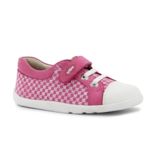 Bobux Rózsaszín mintás fehér orrú cipő - 22 (2 éves)