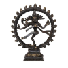 Bodhi Nataraj réz szobor (fekete), kb. 23 cm - Bodhi