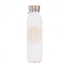 Bodhi Yoga Fémkulacs - Élet Virága 600 ml - Bodhi kulacs, kulacstartó