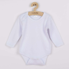 Body hosszú ujjú New Baby II - fehér, vel. 56 (0-3 h) kombidressz, body