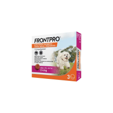 Boehringer Ingelheim Animal Health Frontpro Rágótabletta kutyáknak 2-4kg 3x11mg élősködő elleni készítmény kutyáknak