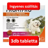 Boehringer Ingelheim FRONTPRO® rágótabletta kutyáknak (2–4 kg) 11,3 mg; (3db tabletta ) . A fotó illusztráció