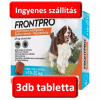 Boehringer Ingelheim FRONTPRO® rágótabletta kutyáknak (>10–25 kg) 68 mg; 3db tabletta , a fotó illusztráció