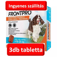 Boehringer Ingelheim FRONTPRO® rágótabletta kutyáknak (&gt;10–25 kg) 68 mg; 3db tabletta , a fotó illusztráció élősködő elleni készítmény kutyáknak