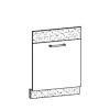 Bog-fran Modena 59,6 cm mosogatógép front bükk – fehér