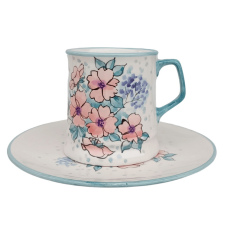 BögeManufaktúra Hajnali vadvirág bögre és reggeliző tányér bögrék, csészék