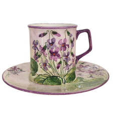 BögeManufaktúra Ibolya bögre és reggeliző tányér bögrék, csészék