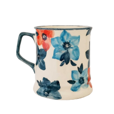 BögeManufaktúra Kék virágos bögre bögrék, csészék