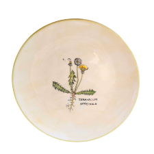 BögeManufaktúra Reggelizős tányér Gyermekláncfű tányér és evőeszköz