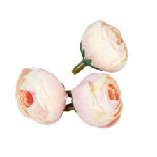  Boglárka virágfej D3cm 60db/csom 614A dekorációs kellék